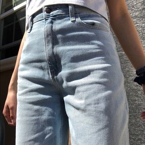 SOLD (depop) Hollister Straight Light Wash Jeans
